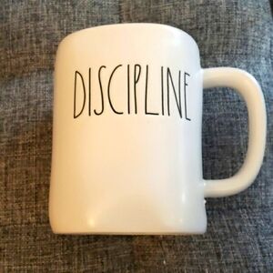 RAE DUNN Artisan by Magenta Mug “Discipline”